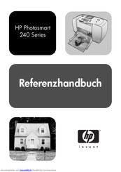 HP Photosmart 240 Serie Referenzhandbuch