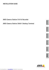 Axis S9001 Installationsanleitung