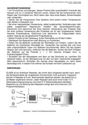 Electronics Line EL-2635 Anleitung