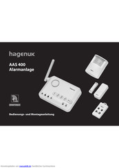 Hagenuk AAS 400 Bedienungs- Und Montageanleitung