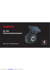 Hagenuk SA 100 Bedienungs- Und Montageanleitung