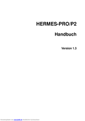 Multidata HERMES-P2 Handbuch