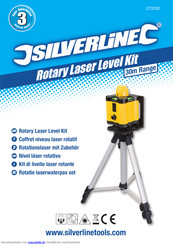 Silverline Rotary Laser Level Kit Handbuch
