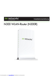 on networks N300 Installationsanleitung