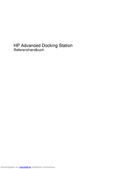 HP Advanced Docking Station Referenzhandbuch