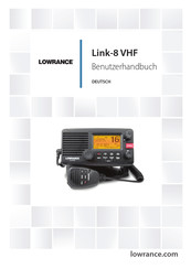 Lowrance Link-8 VHF Benutzerhandbuch
