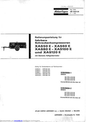 Atlas Copco XAS50E Bedienungsanleitung