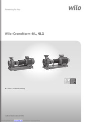 Wilo CronoNorm-NLG Betriebsanleitung