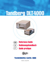 TANDBERG DLT4000 Bedienungsanleitung