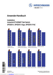 hirschmann SPIDER II Giga 5T/2S EEC Anwenderhandbuch
