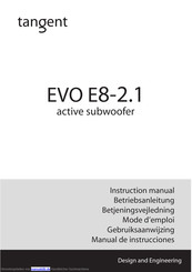 Tangent EVO E8-2.1 Betriebsanleitung