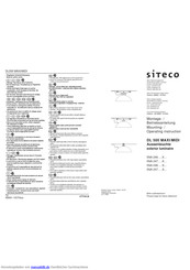 Siteco DL 500 Betriebsanleitung