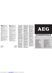 AEG Powertools BFL 18 Originalbetriebsanleitung