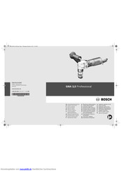 Bosch GNA 3,5 Professional Originalbetriebsanleitung