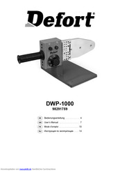 Defort DWP-1000 Bedienungsanleitung