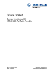 Hirschmann HiOS-2S RSPL Referenzhandbuch