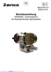 Binks AA4400A Betriebsanleitung