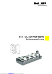 Balluff BNI IOL-530-000-K006 Bedienungsanleitung