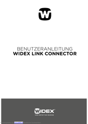 Widex LINK CONNECTOR Benutzeranleitung