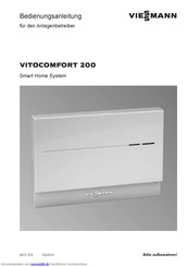 Viessmann VITOCOMFORT 200 Bedienungsanleitung