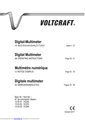 VOLTCRAFT VC250 Bedienungsanleitung