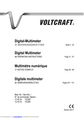 VOLTCRAFT VC265 Bedienungsanleitung
