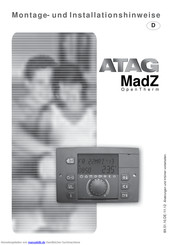 ATAG MadZ Montageanleitung