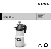 Stihl SG 10 Gebrauchsanleitung