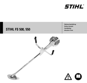 Stihl FS 550 Gebrauchsanleitung