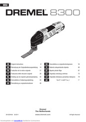 Dremel 8300 Original Bedienungsanleitung