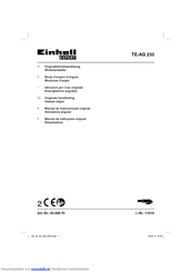 EINHELL Expert 44.308.70 Originalbetriebsanleitung
