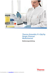Thermo Scientific Thermo Scientifi c F1 Bedienungsanleitung
