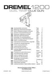 Dremel 1200 Bedienungs- Und Sicherheitsanweisungen