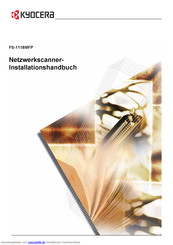KYOSERA FS-1118MFP Installationshandbuch