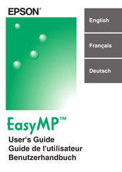Epson EasyMP Benutzerhandbuch