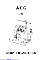 AEG 760 Gebrauchsanleitung