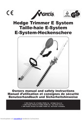 Mantis E-System Handbuch