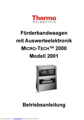 Thermo MICRO-TECH 2000Modell 2001 Betriebsanleitung
