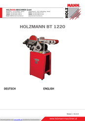 Holzmann BT 1220 Bedienungsanleitung