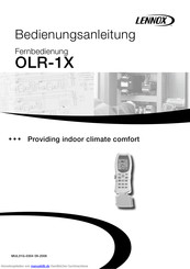 Lennox OLR-1X Bedienungsanleitung