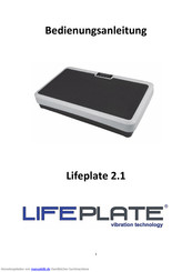 Lifeplate 2.1 Bedienungsanleitung