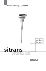Siemens SITRANS Probe LR Betriebsanleitung
