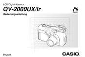 Casio QV-2000UX/Ir Bedienungsanleitung