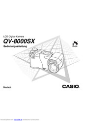 Casio QV-8000SX Bedienungsanleitung