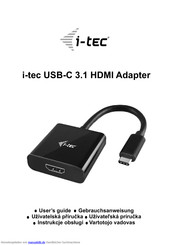 i-tec C 3.1 HDMI Gebrauchsanweisung