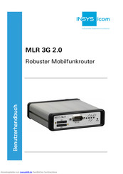 INSYS MLR 3G 2.0 Benutzerhandbuch