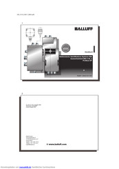 Balluff BIS C-6022 Handbuch