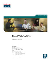 Cisco 7970 Benutzerhandbuch