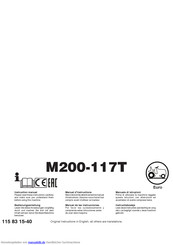 McCulloch M200-117T Bedienungsanleitung