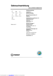 Indesit RG 2330 Gebrauchsanleitung